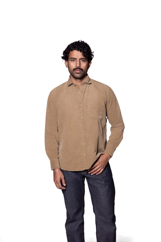 Brown Corduroy Shirt