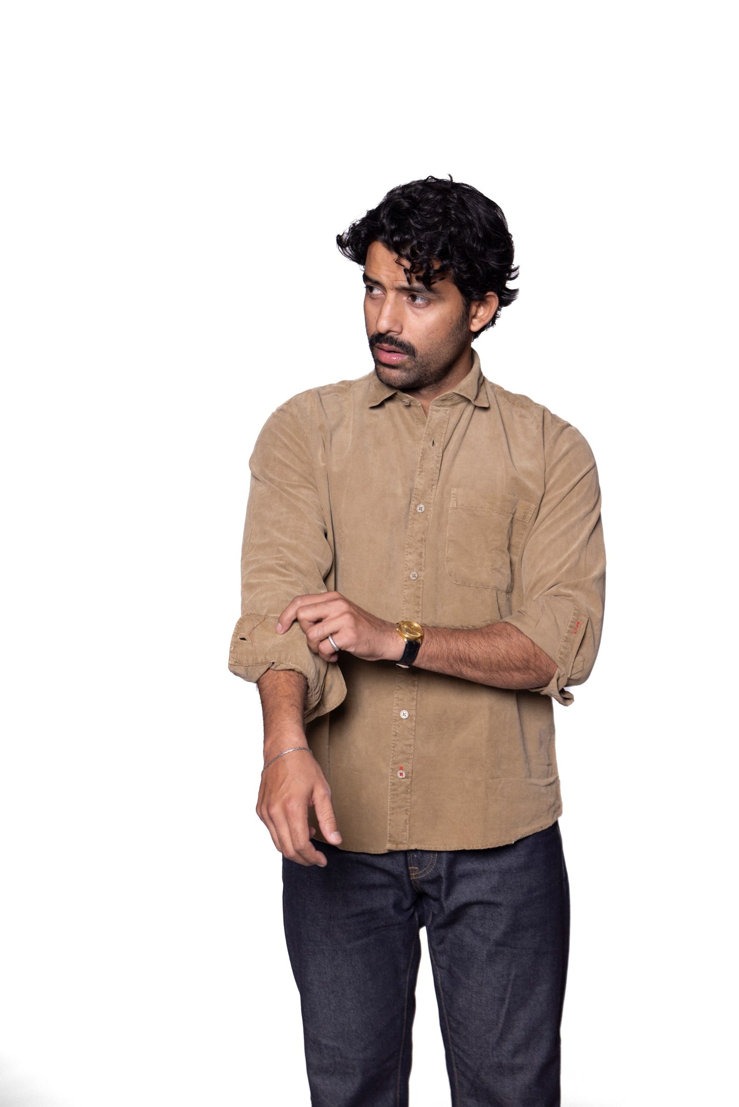 Brown Corduroy Shirt