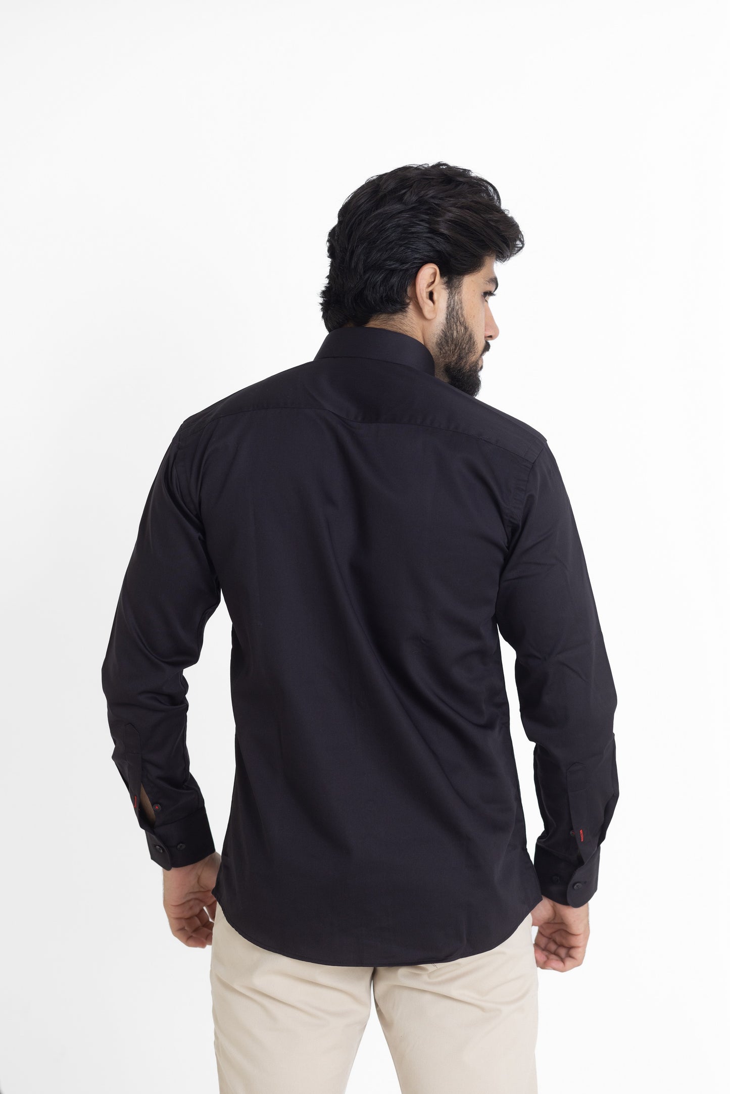 Black Solid Shirt