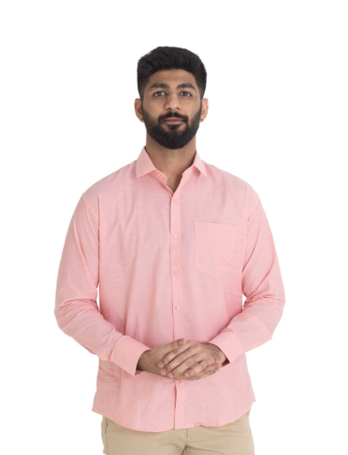 Bright Pink Solid Shirt